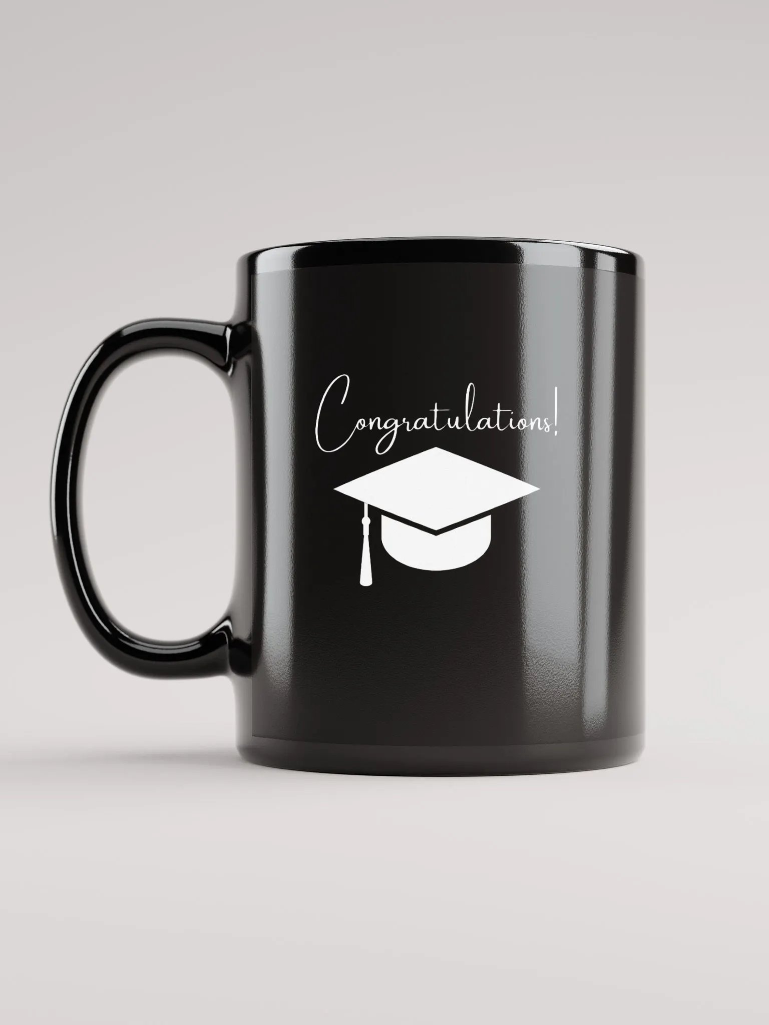 Congratulations Black Mug product image (11)