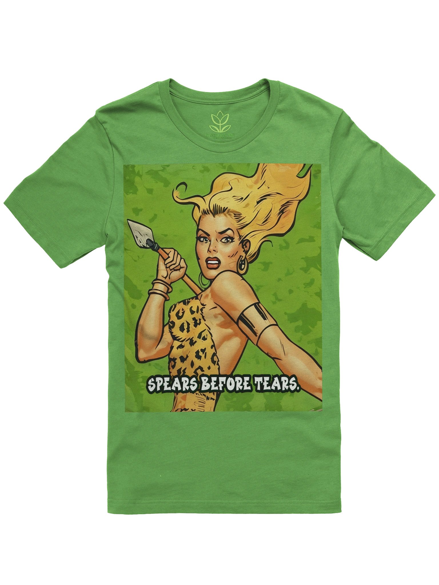 Spears Before Tears Graphic T-Shirt Vintage Comic Style product image (9)
