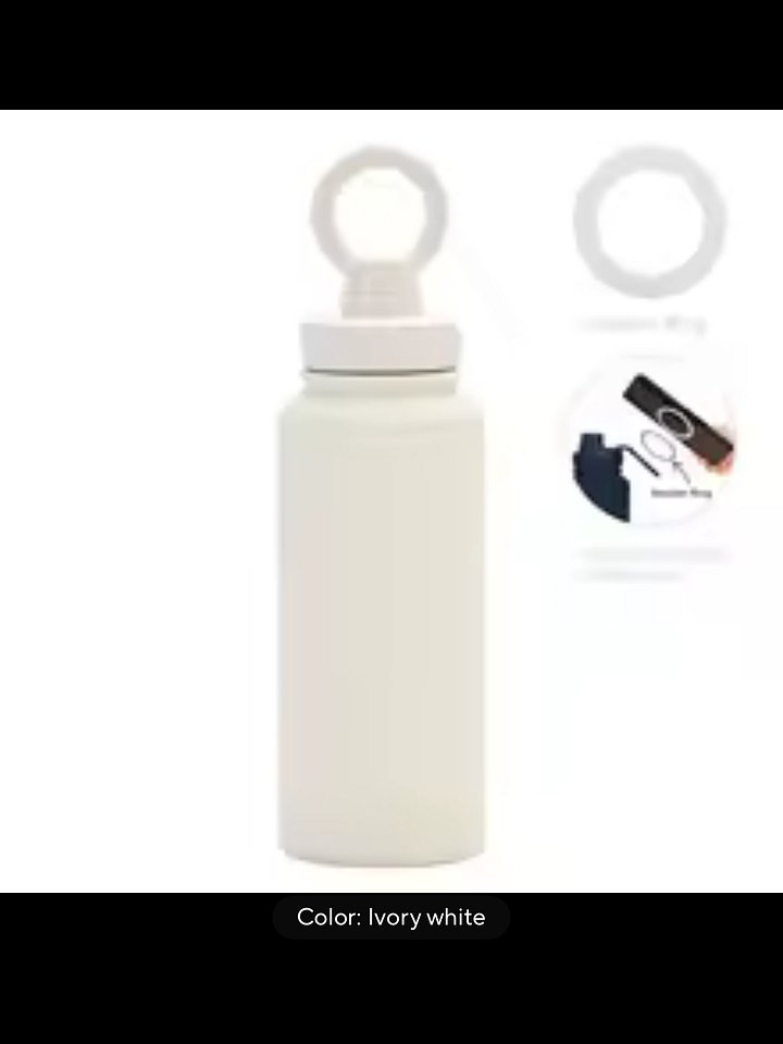 Snow White 32 oz. Magnetic Safe Lid product image (1)