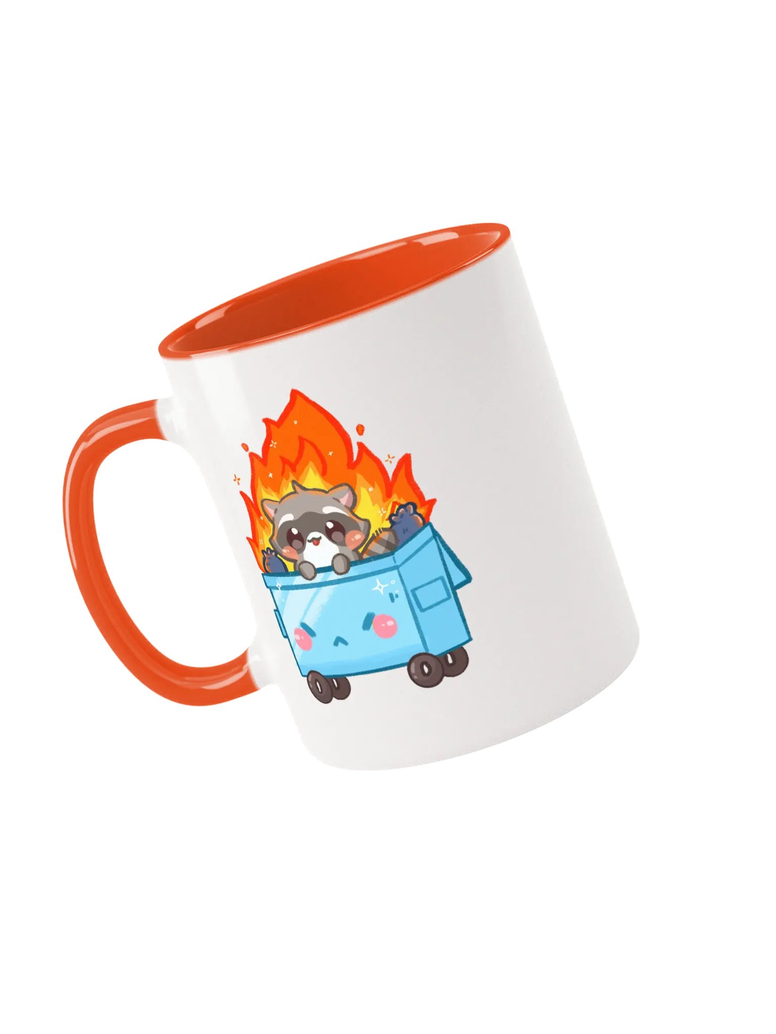 RACOON DUMPSTER FIRE MUG product image (4)