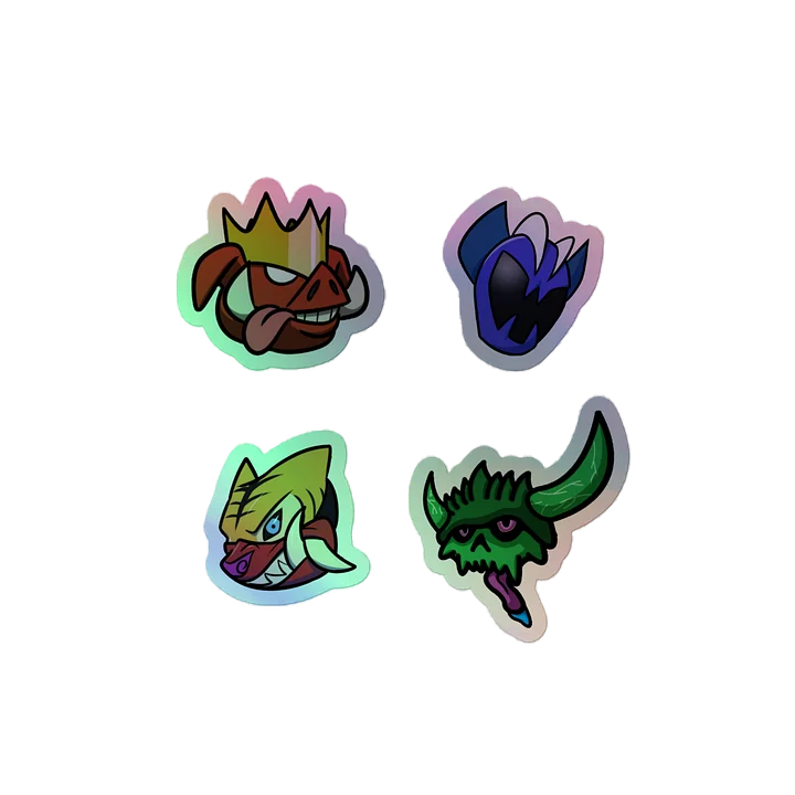 HOLO VILLAIN STICKERS! product image (2)