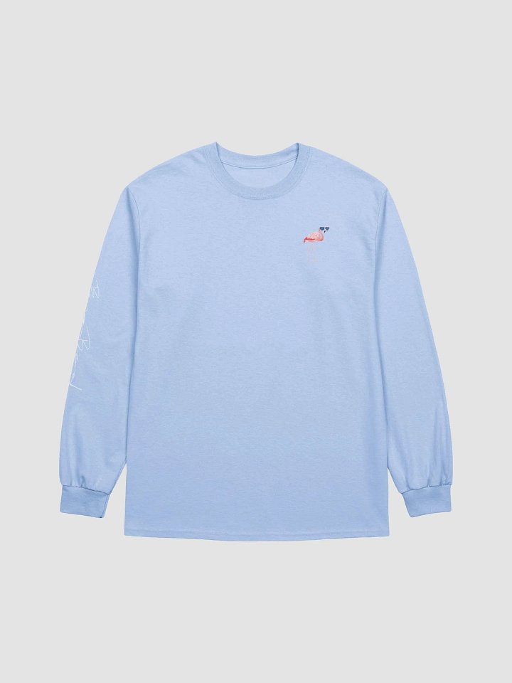Flamingo Long Sleeve (White Signature) product image (1)