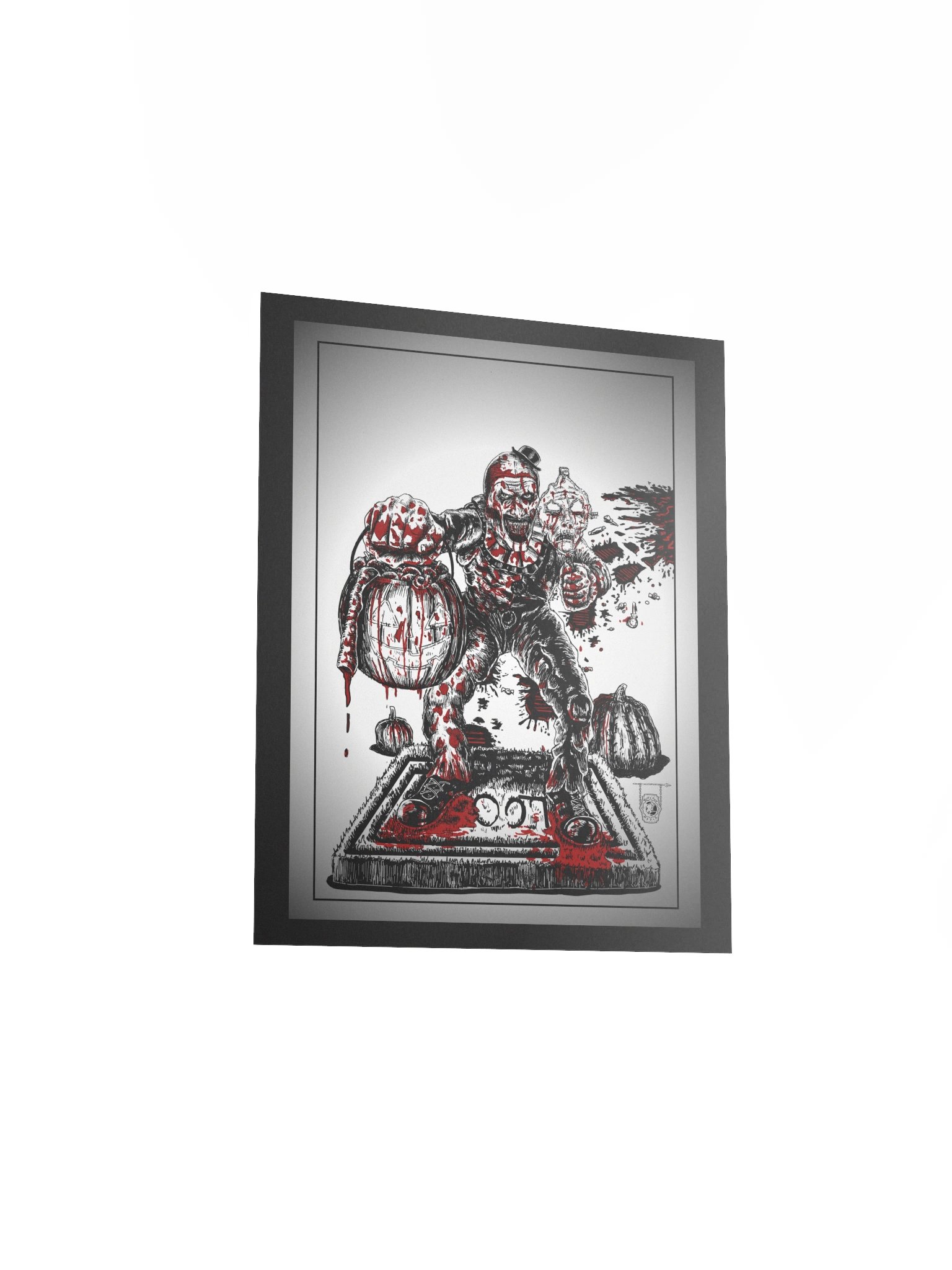 Trick or Treat with Art the Clown- Poster Print (Bloody Version) product image (4)
