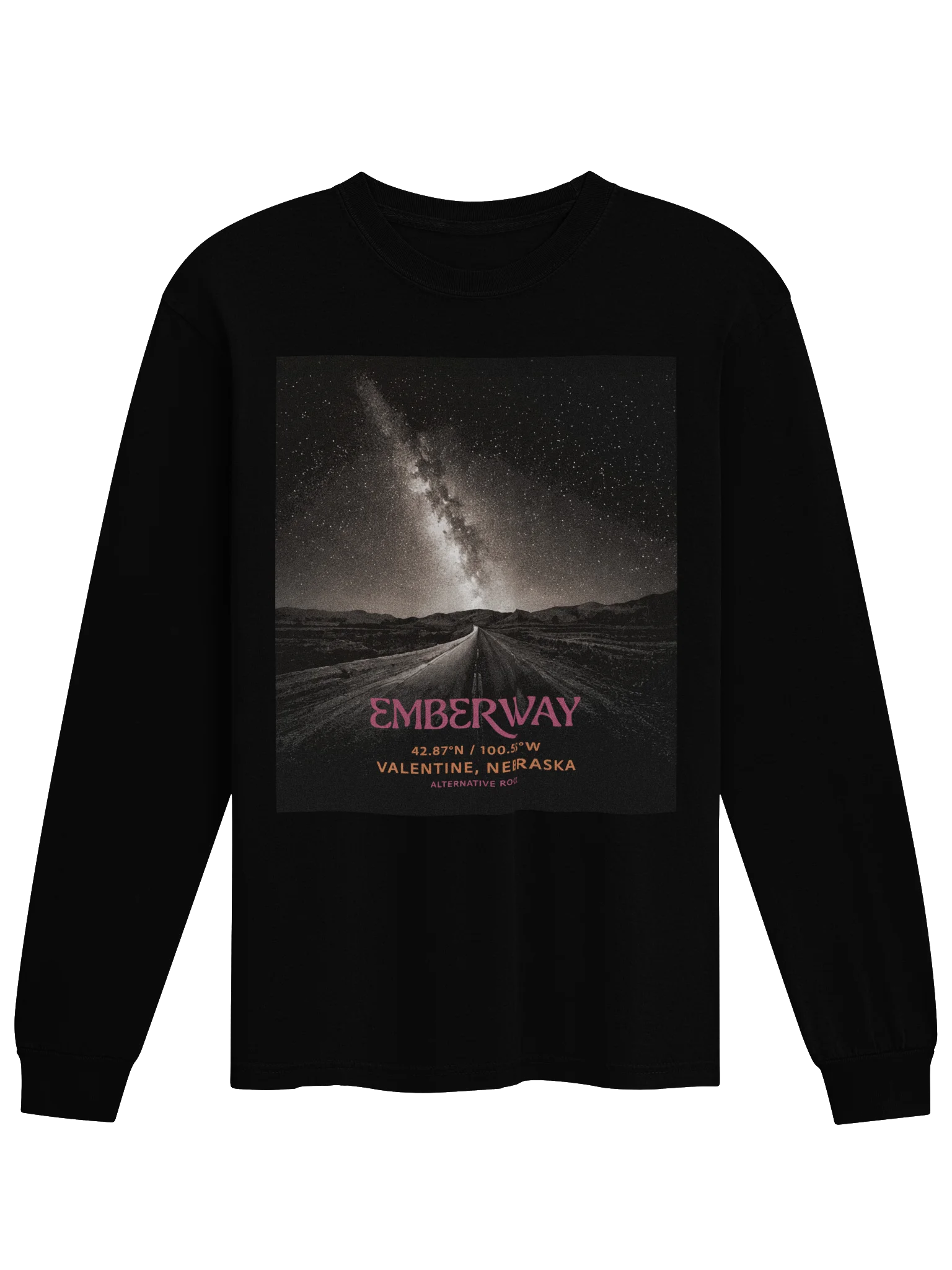 Milky Way Road Long Sleeve product image (1)