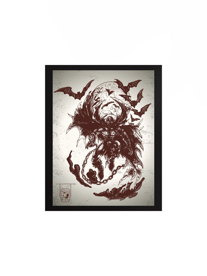 Tattoo Flash Series- Spawn- Poster Print product image (2)