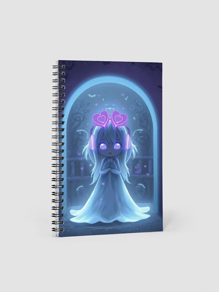 Glowing Heartbeat Spiral Notebook product image (1)