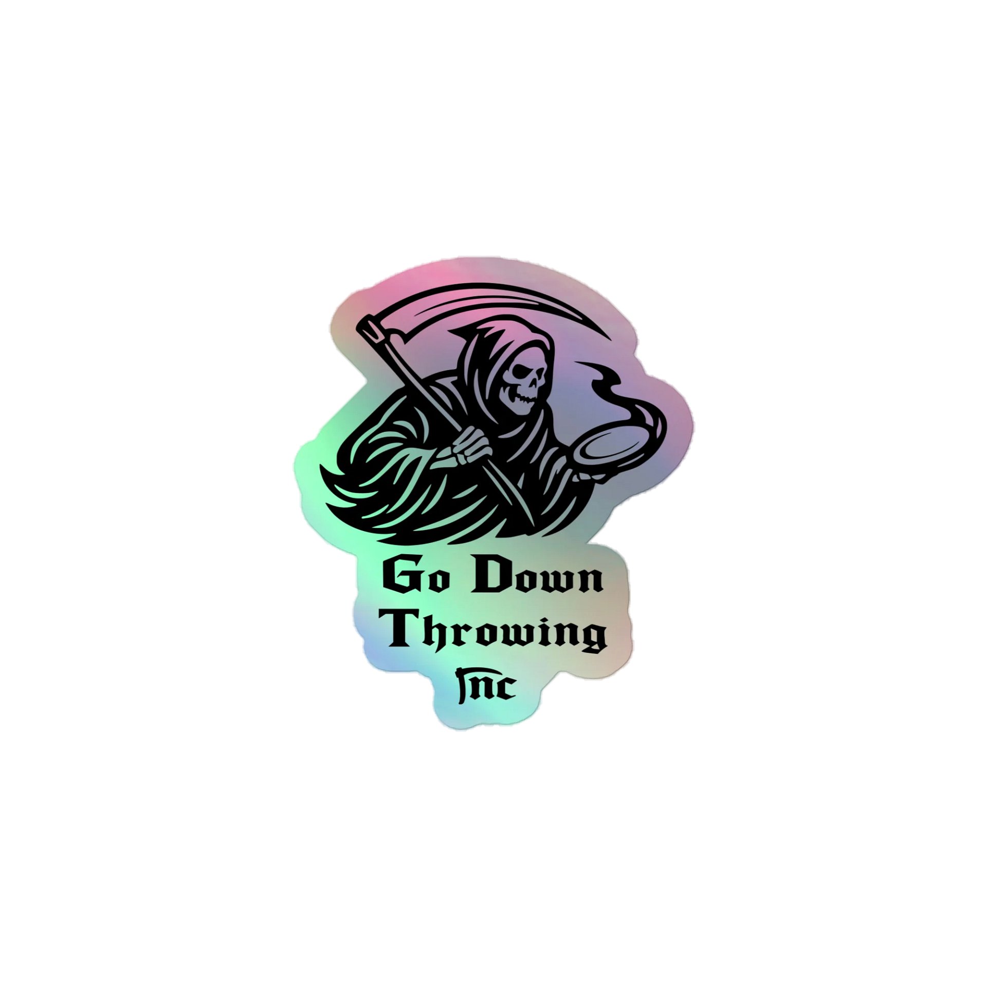 GDT Reaper Logo Holographic Sticker product image (1)