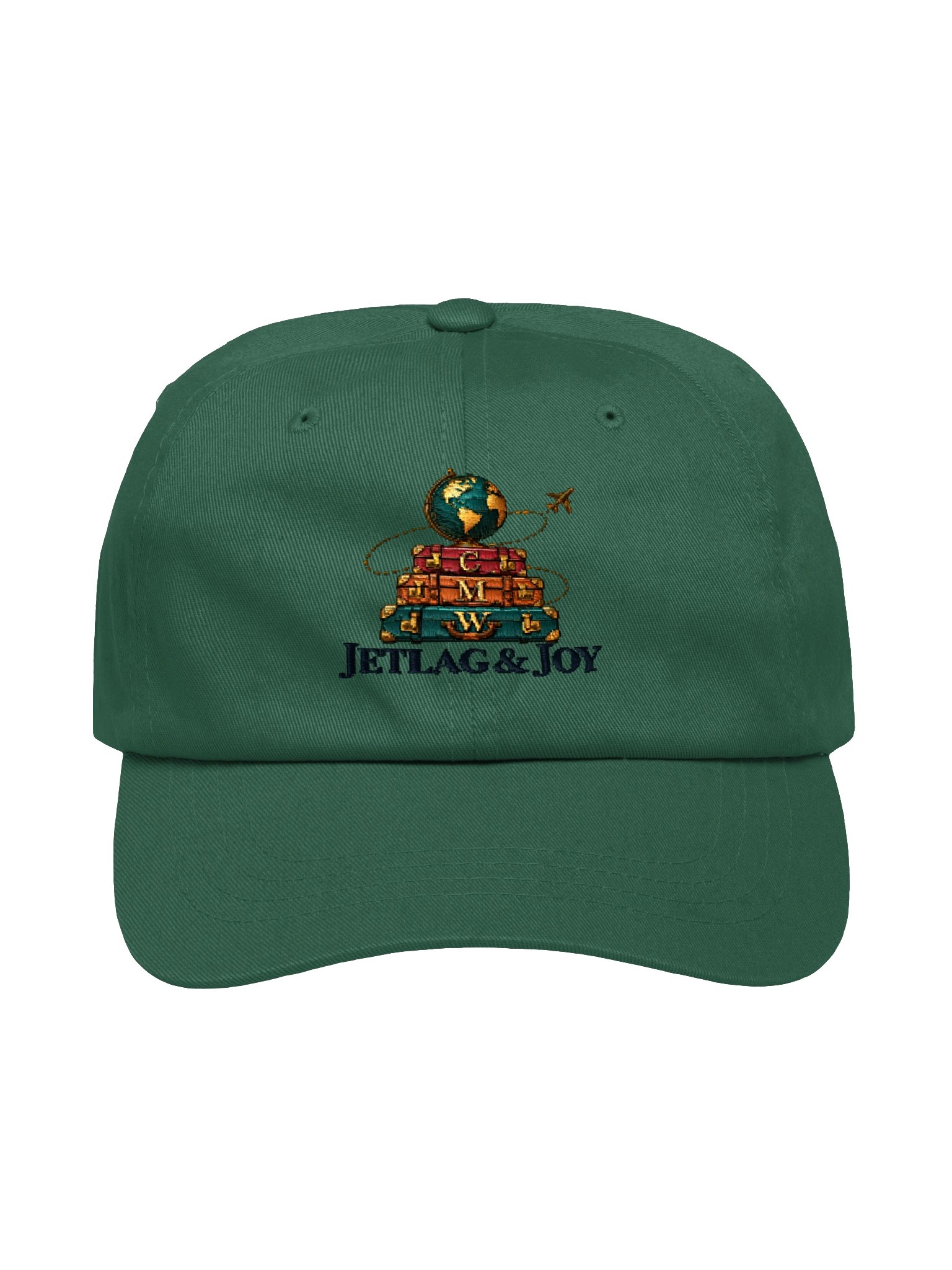 Jetlag & Joy Heritage Embroidered Unisex Cap product image (1)