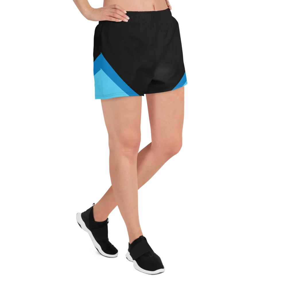 Smashley Fitness - Women's Athletic Shorts in Blue product image (3)