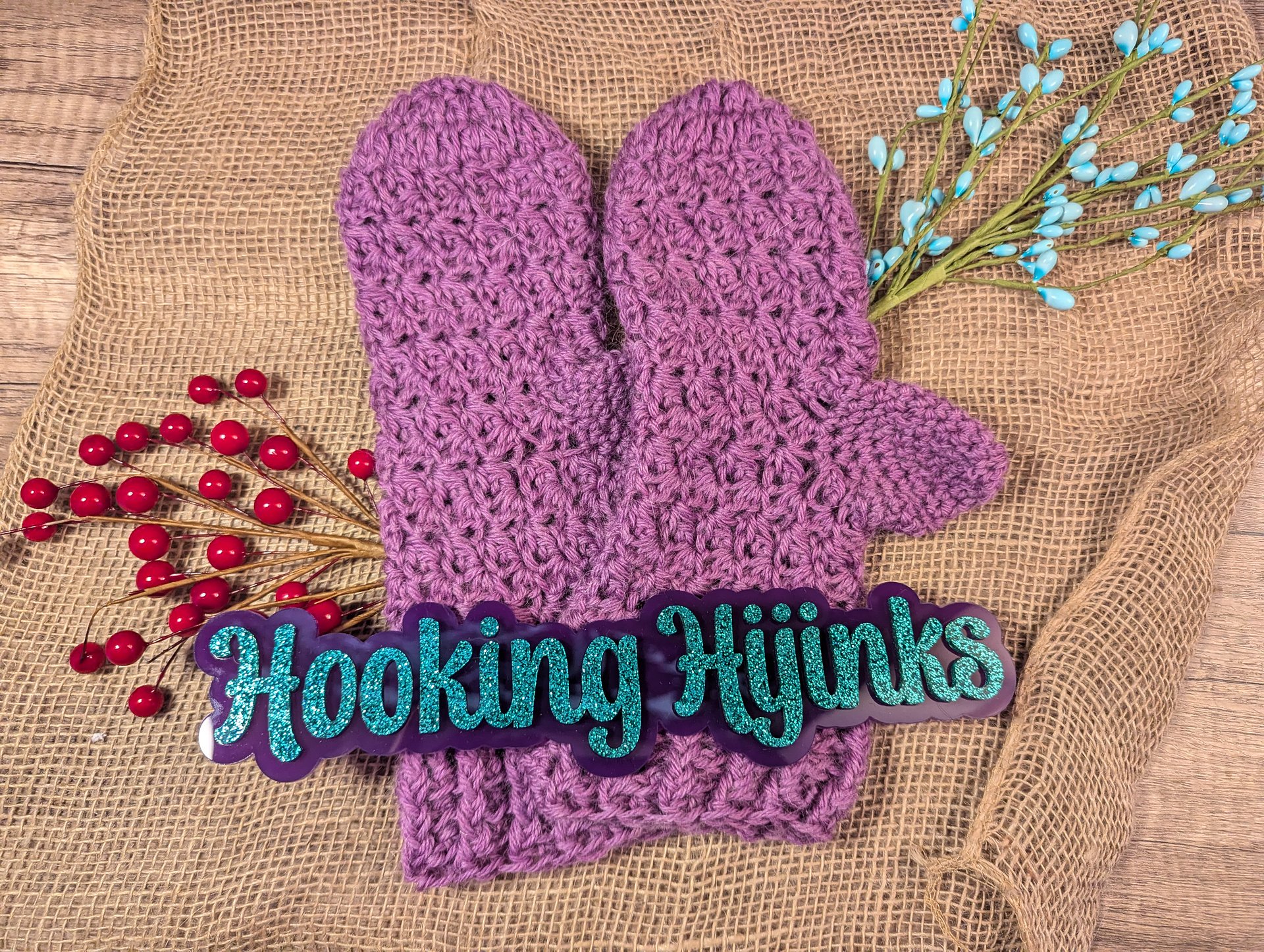 Market Spotlight Mittens - Lilac product image (1)