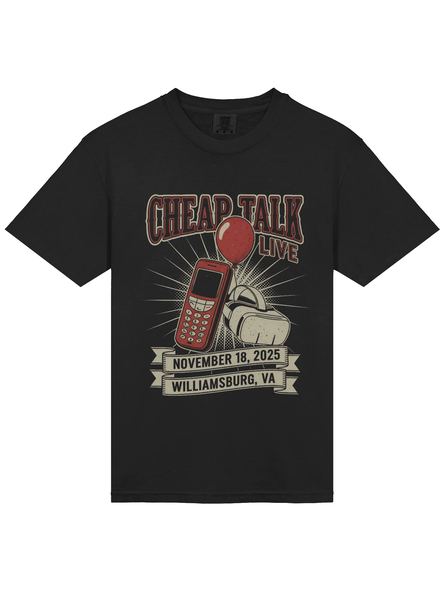 Cheap Talk Live Tee 2025 product image (73)