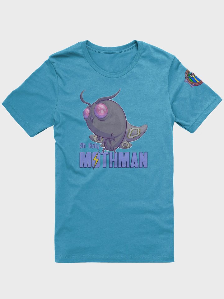 Mothman with saying 