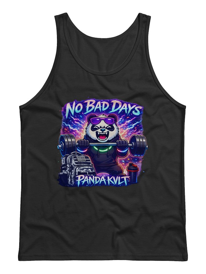 No Bad Days Panda Gym Tank product image (1)