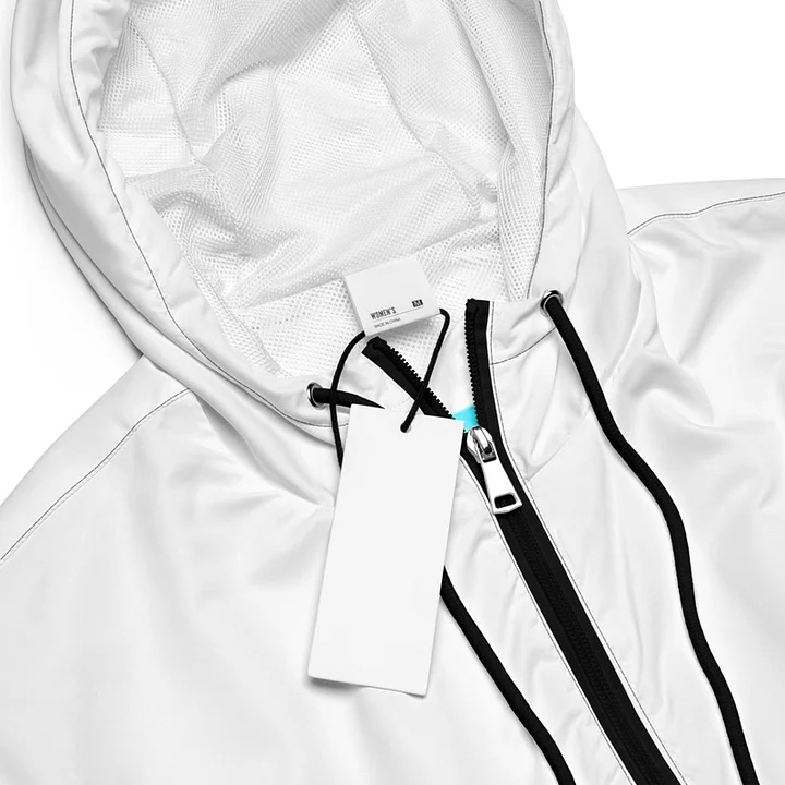 [Milo Bass Rush] All-Over Print Women's Cropped Windbreaker Sublicolor 915 product image (1)