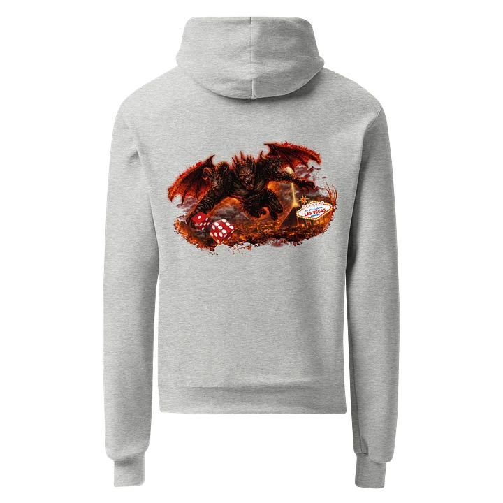 Disadvantage Players Asmodeus Craps Champion Hoodie (Gray) product image (1)