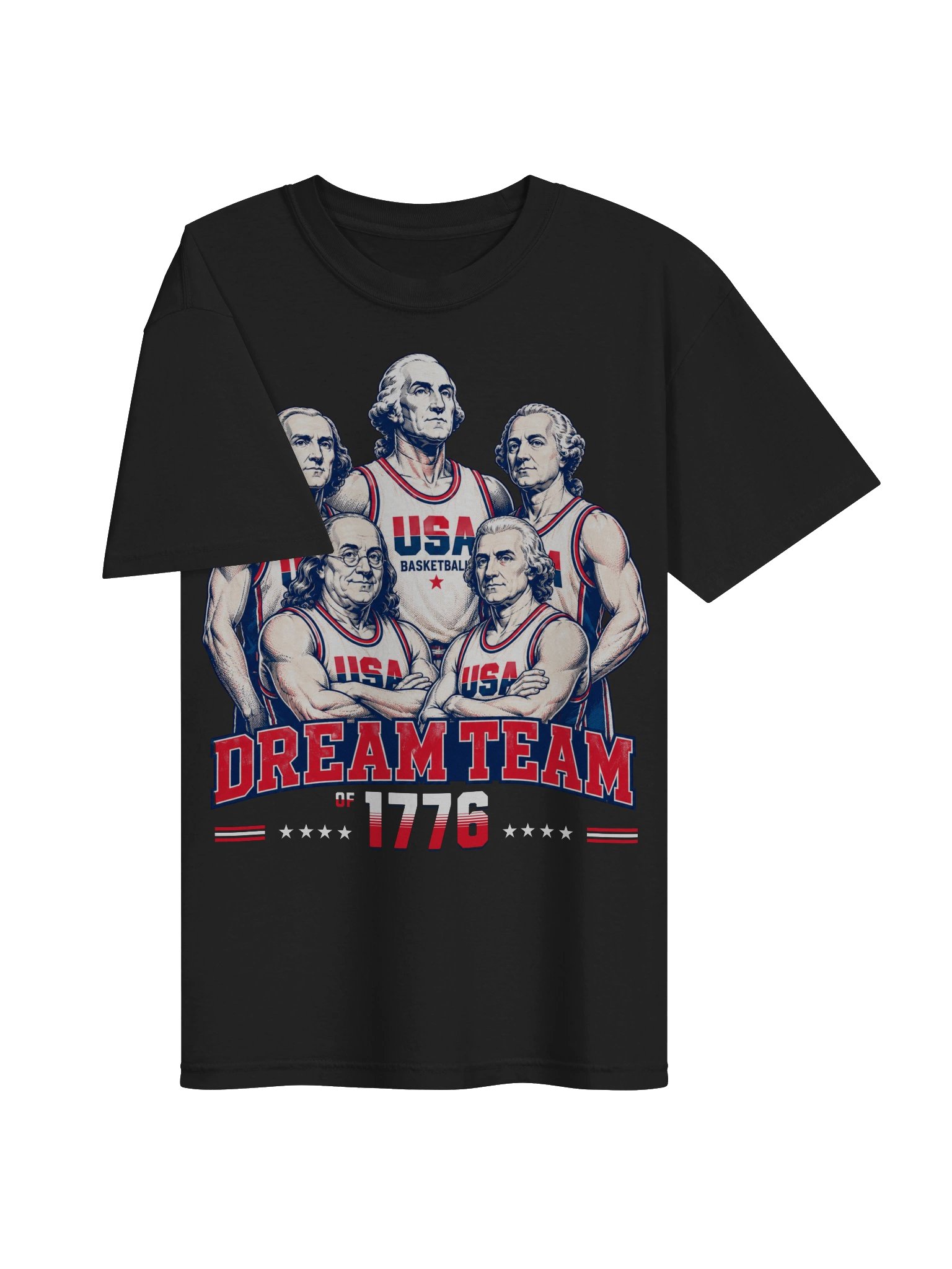 Founding Fathers Dream Team 1776 Shirt – America 250th Anniversary Tee product image (15)