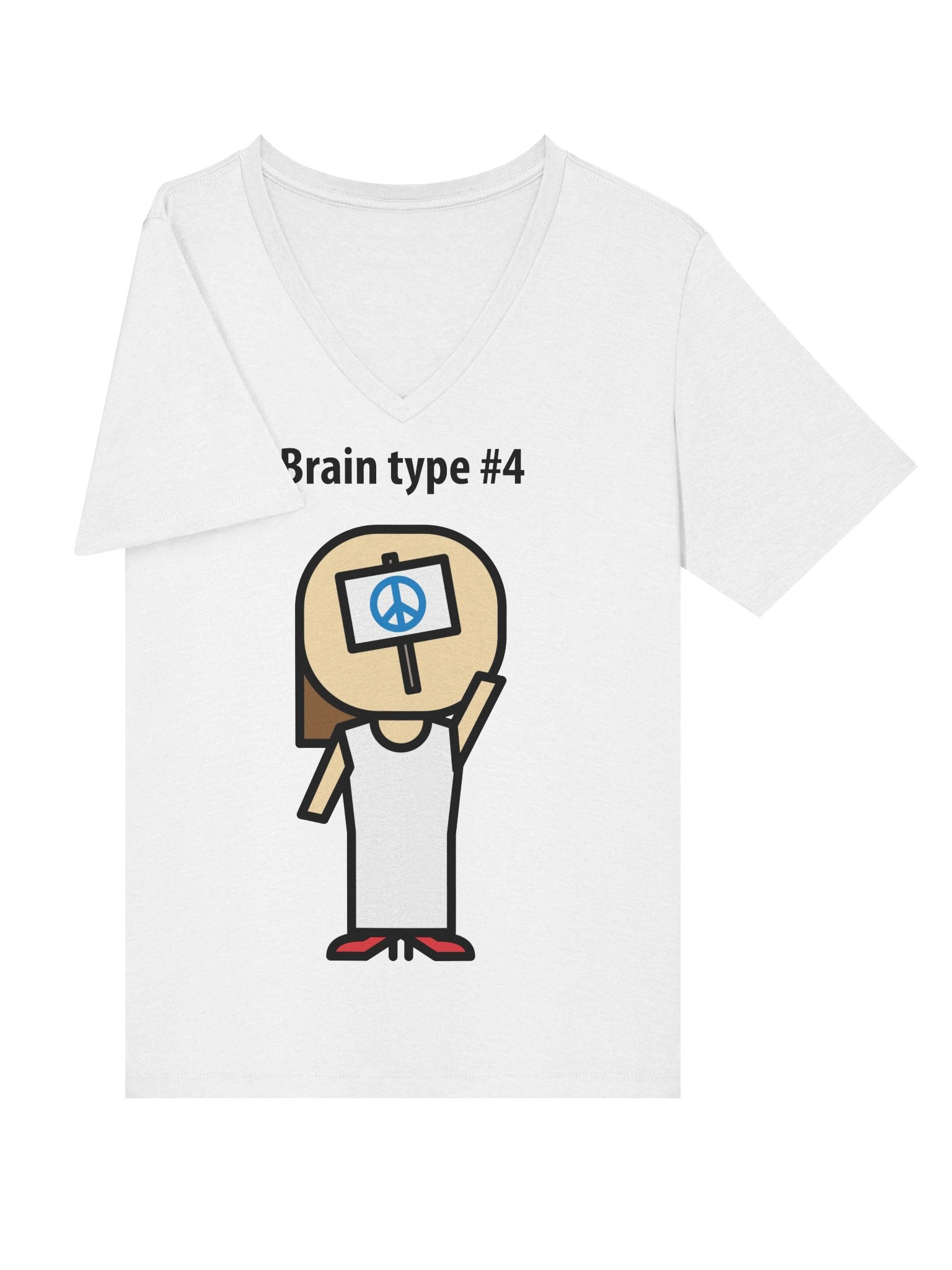 Women's t-shirt for brain type #4 product image (5)