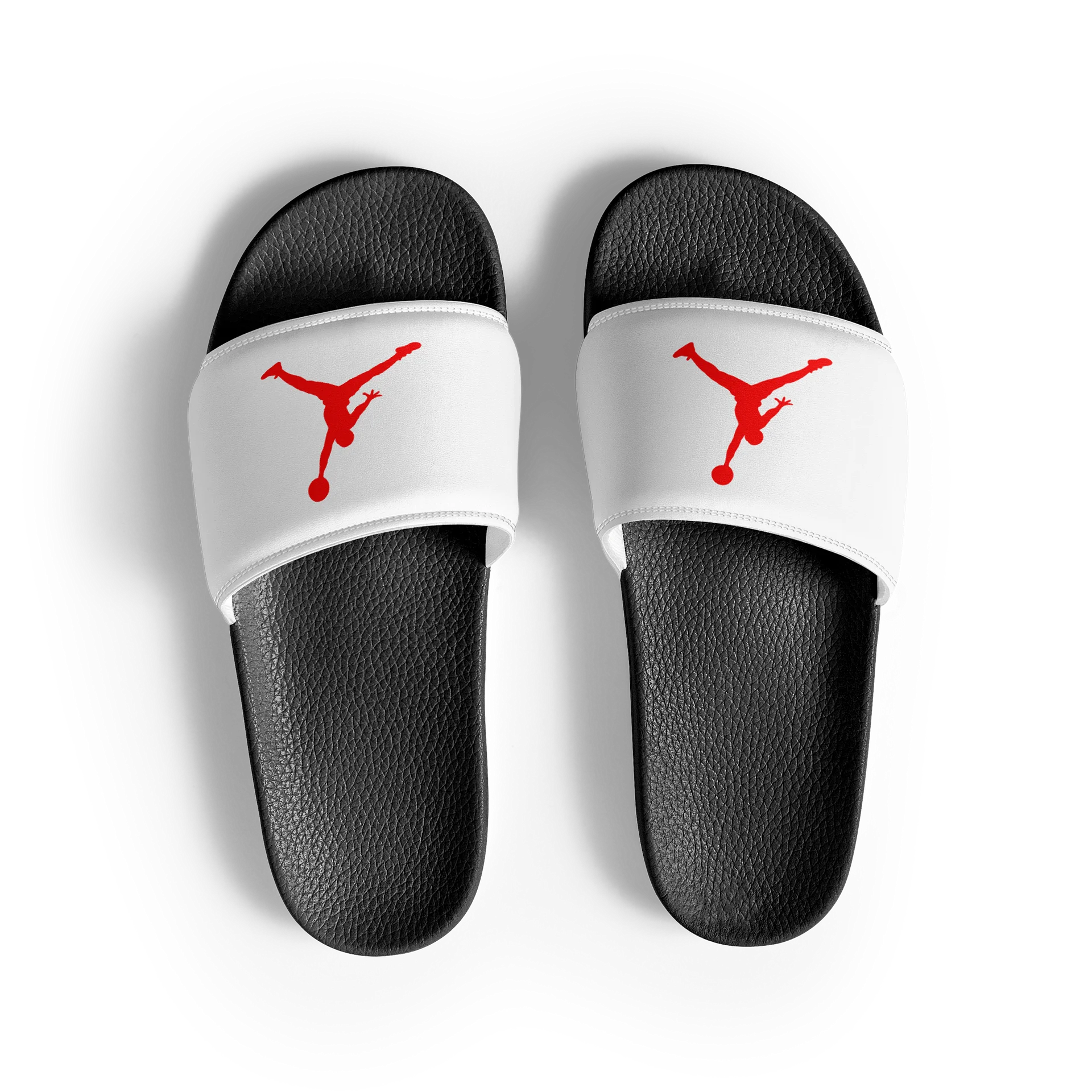 Basketball Jump Silhouette Men's Slides product image (3)