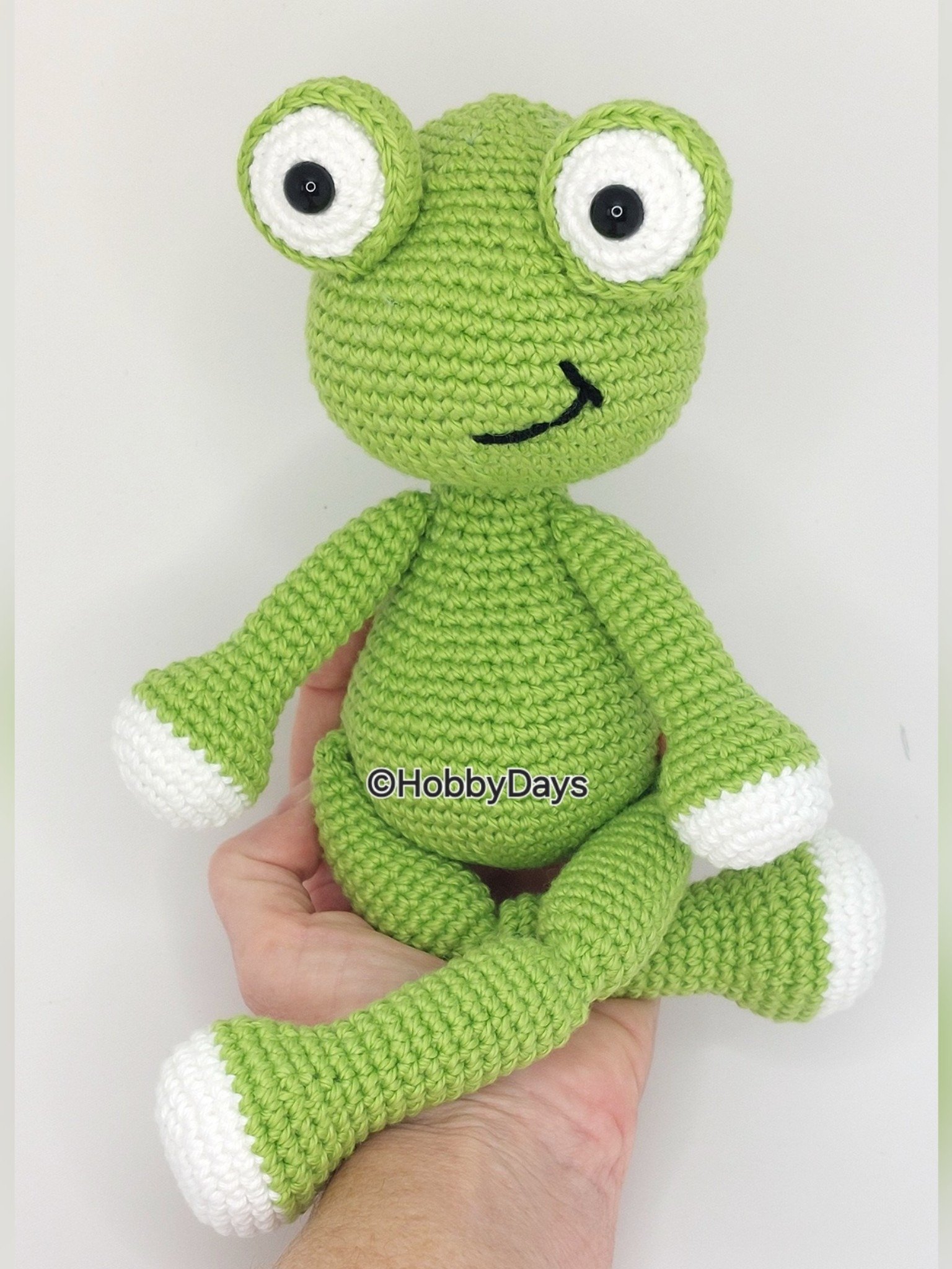 USA PATTERN - Amigurumi Crochet Frog product image (4)