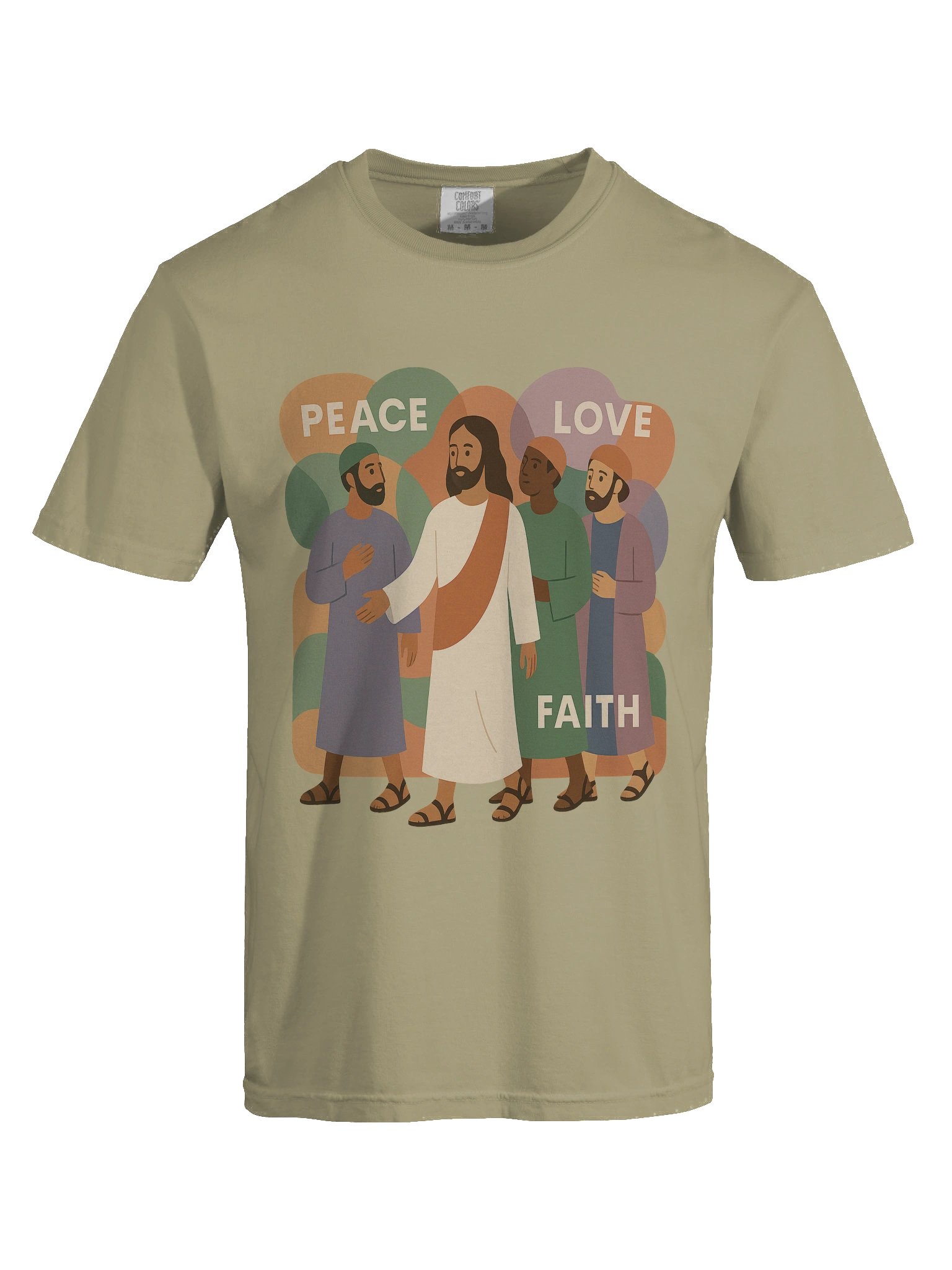 Peace, Love, Faith T-Shirt product image (55)