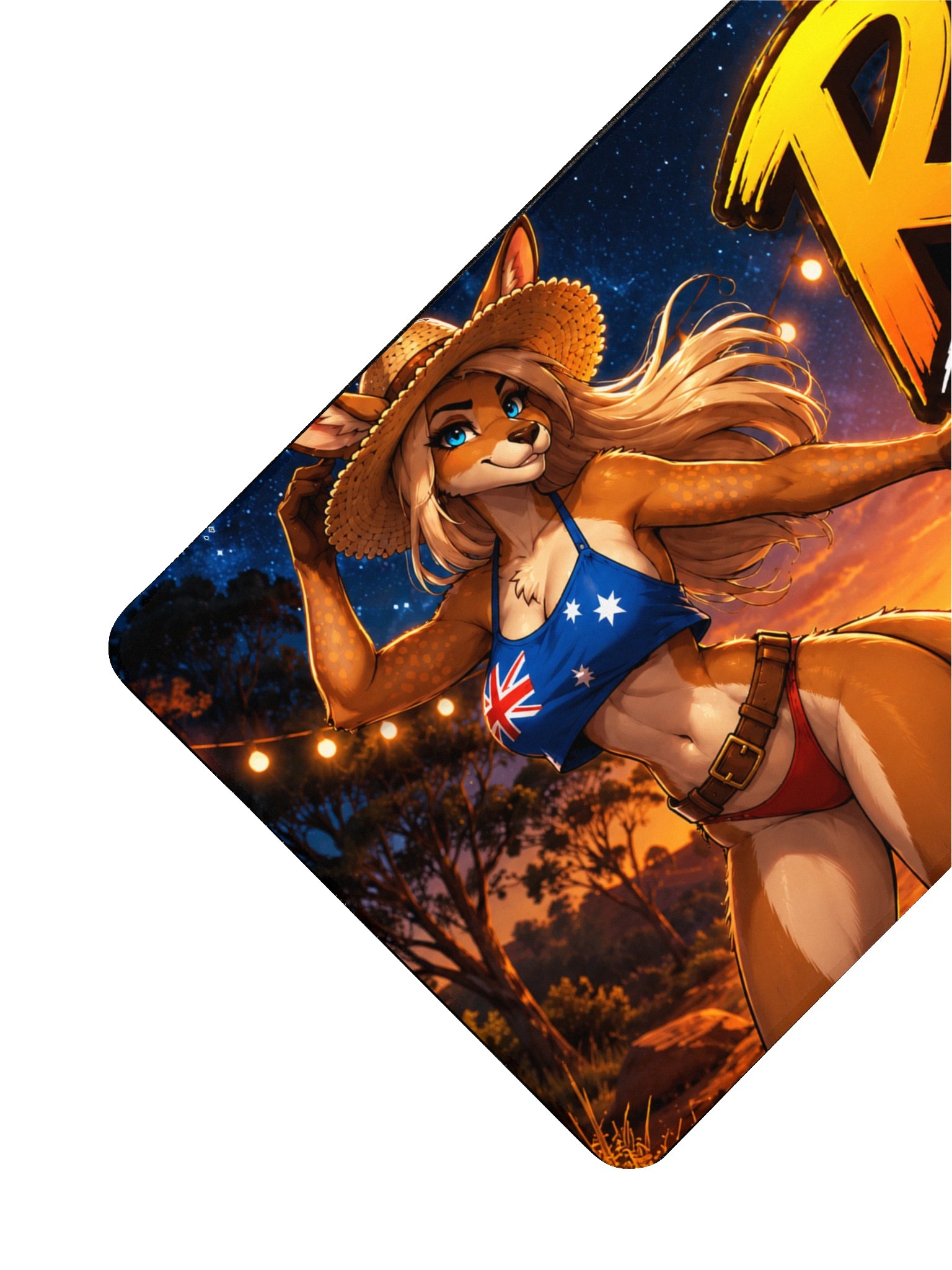 Roo Rush — DJ Frostfur Deskmat product image (3)
