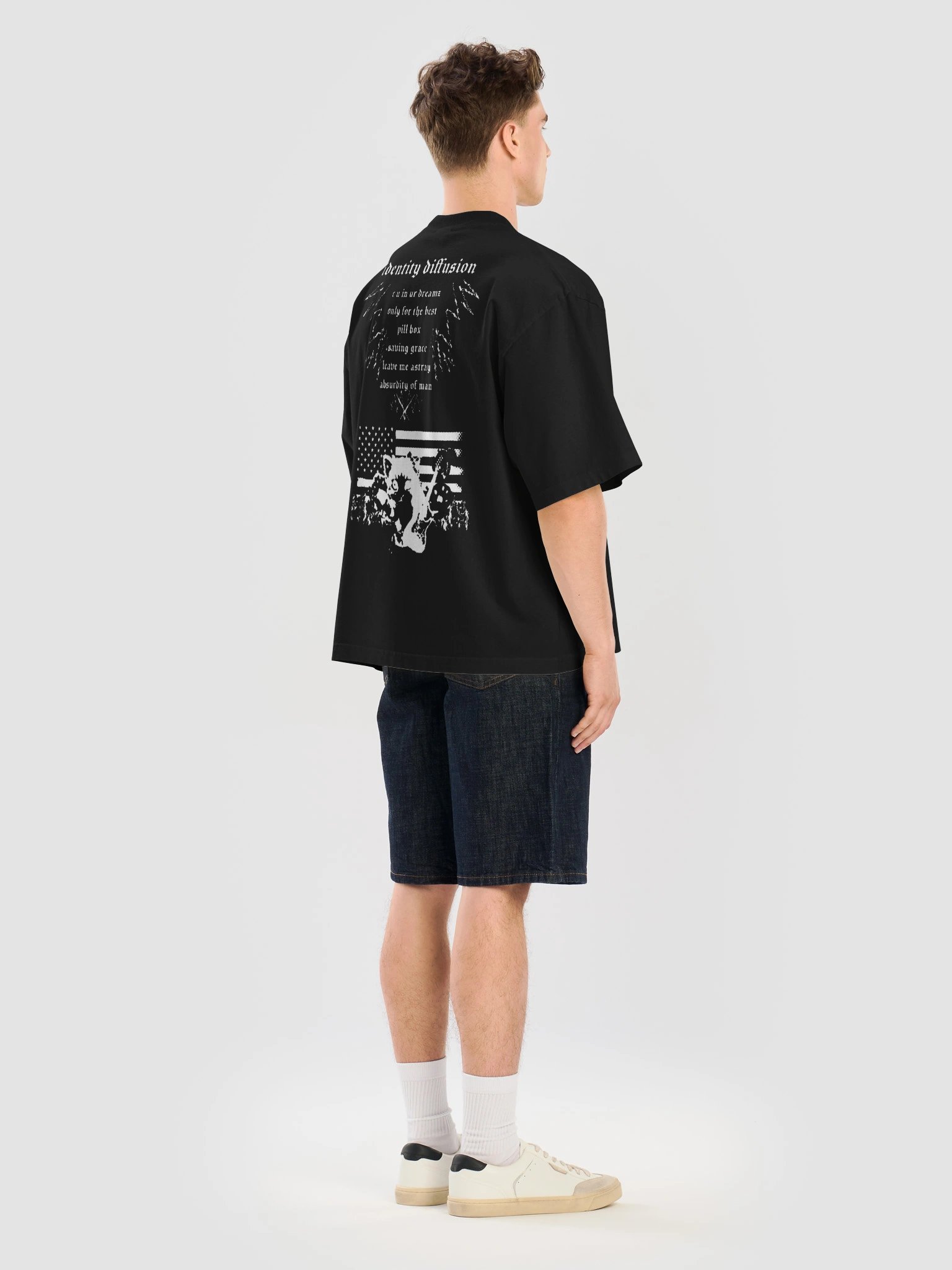 Zombiwebz "identity diffusion" Tee product image (8)