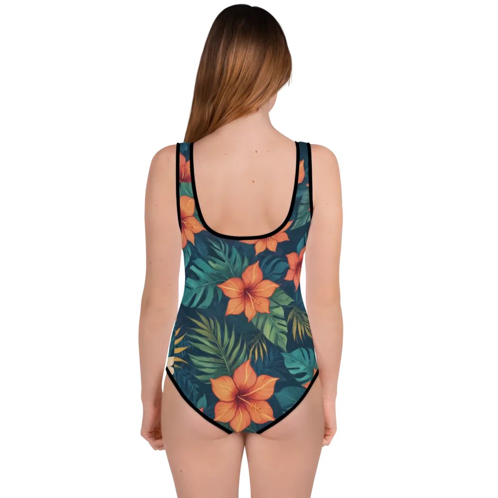 Exotic Bloom Youth Swimsuit product image (6)