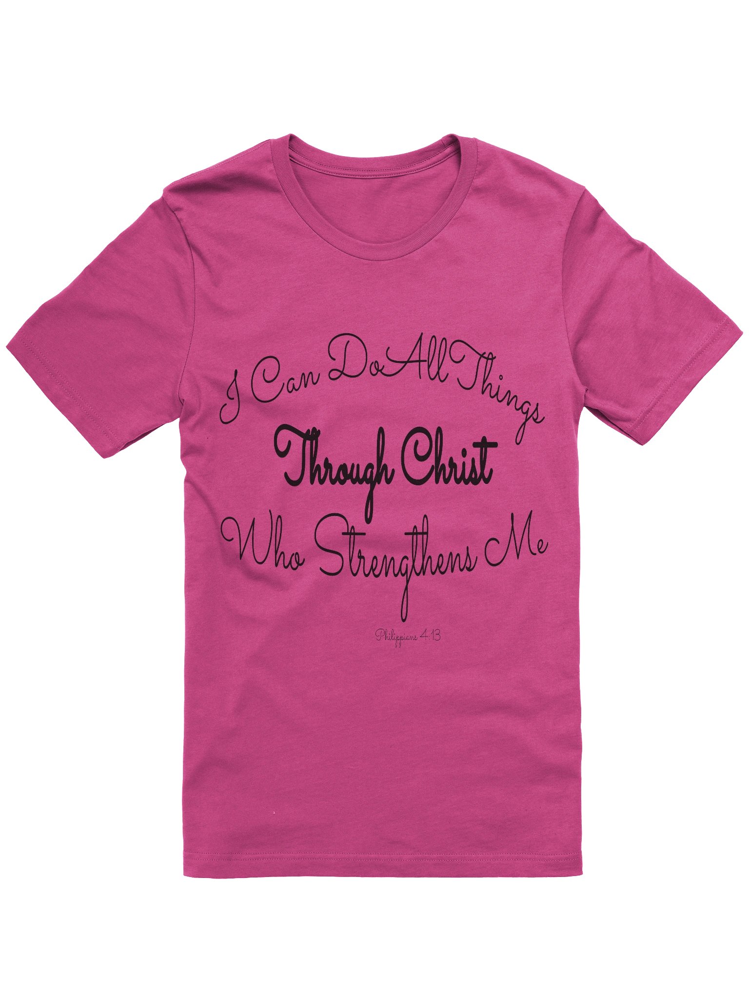 D2You I Can Do All Things Classic T Shirt -Front (unisex) product image (1)