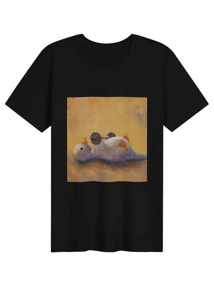 Luiz The Goose Bench Press Unisex Soft T-Shirt product image (4)