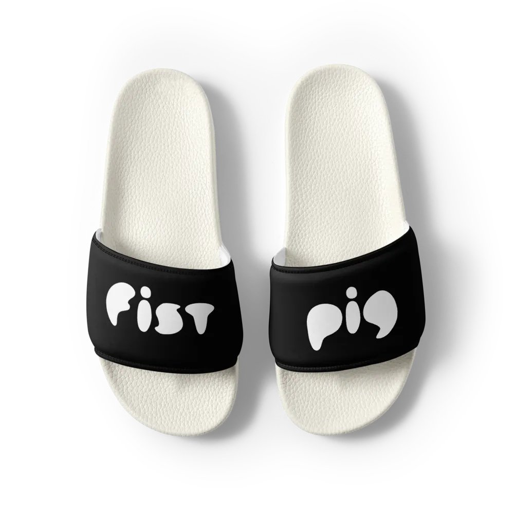 White-Black Fist Pig · slides product image (1)