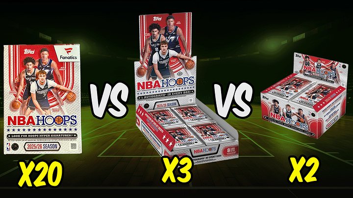 The Ultimate Battle: 2025-26 Topps NBA Hoops product image (1)