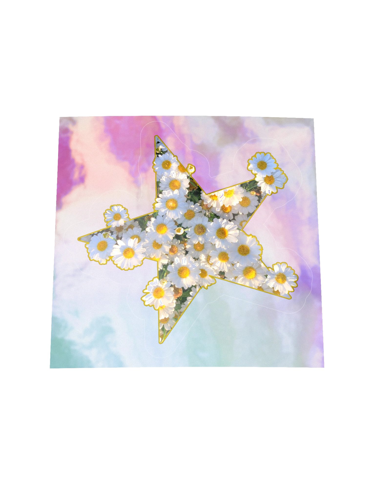 Floral Star (Sticker) product image (1)