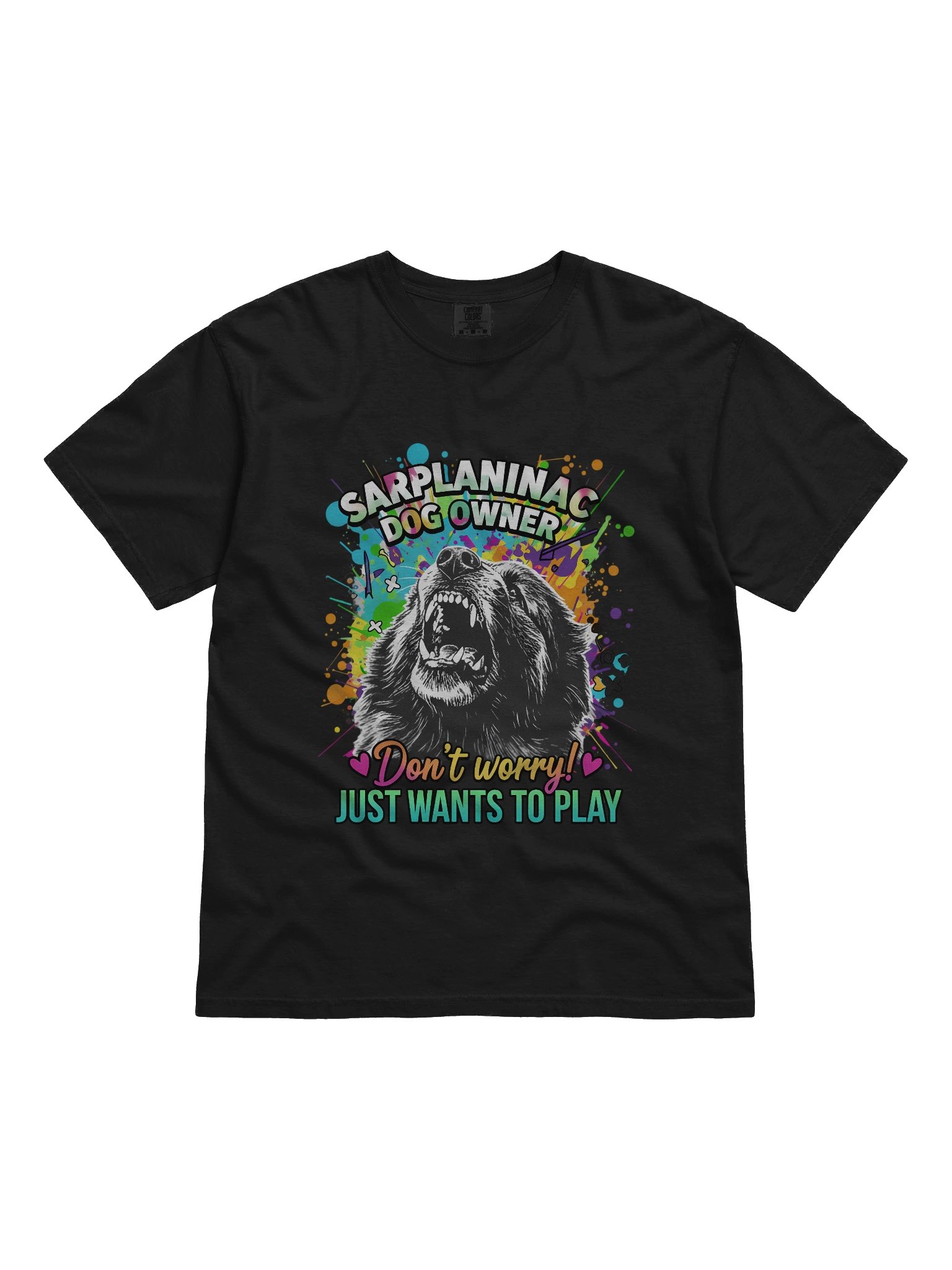 Big Dog Bark Funny T-Shirt | Dog Dad & Mom Gift product image (1)