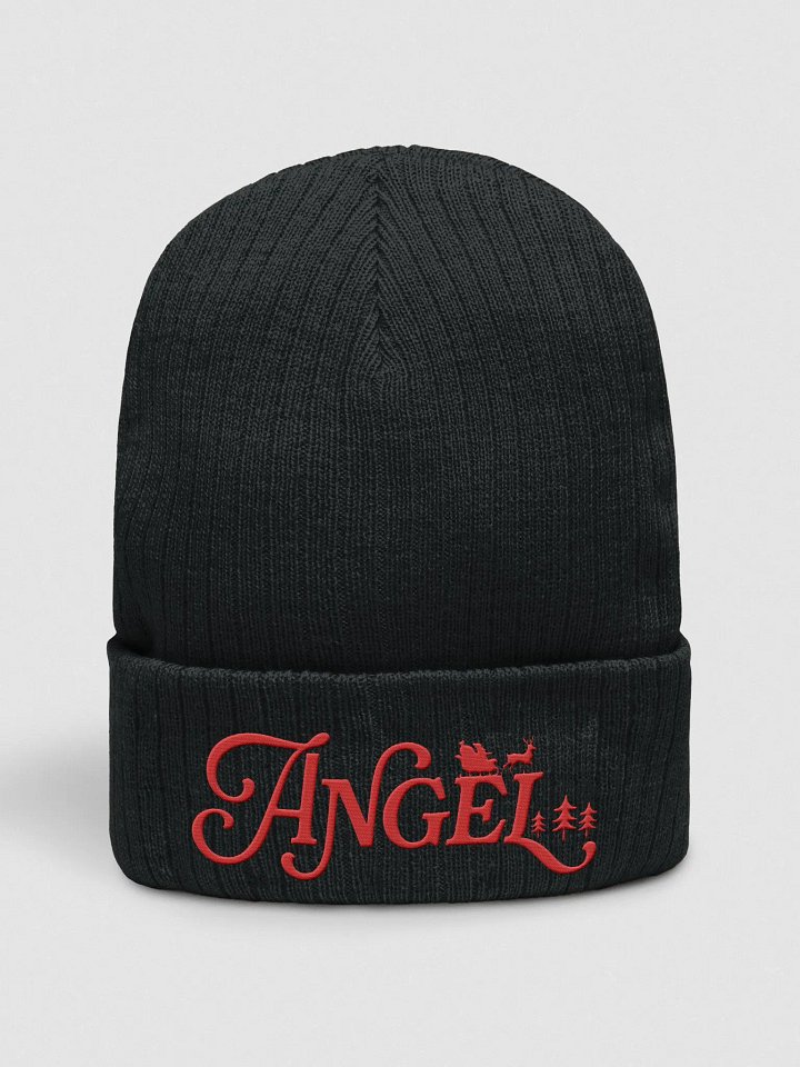 Angel Christmas Beanie Red 001 product image (1)