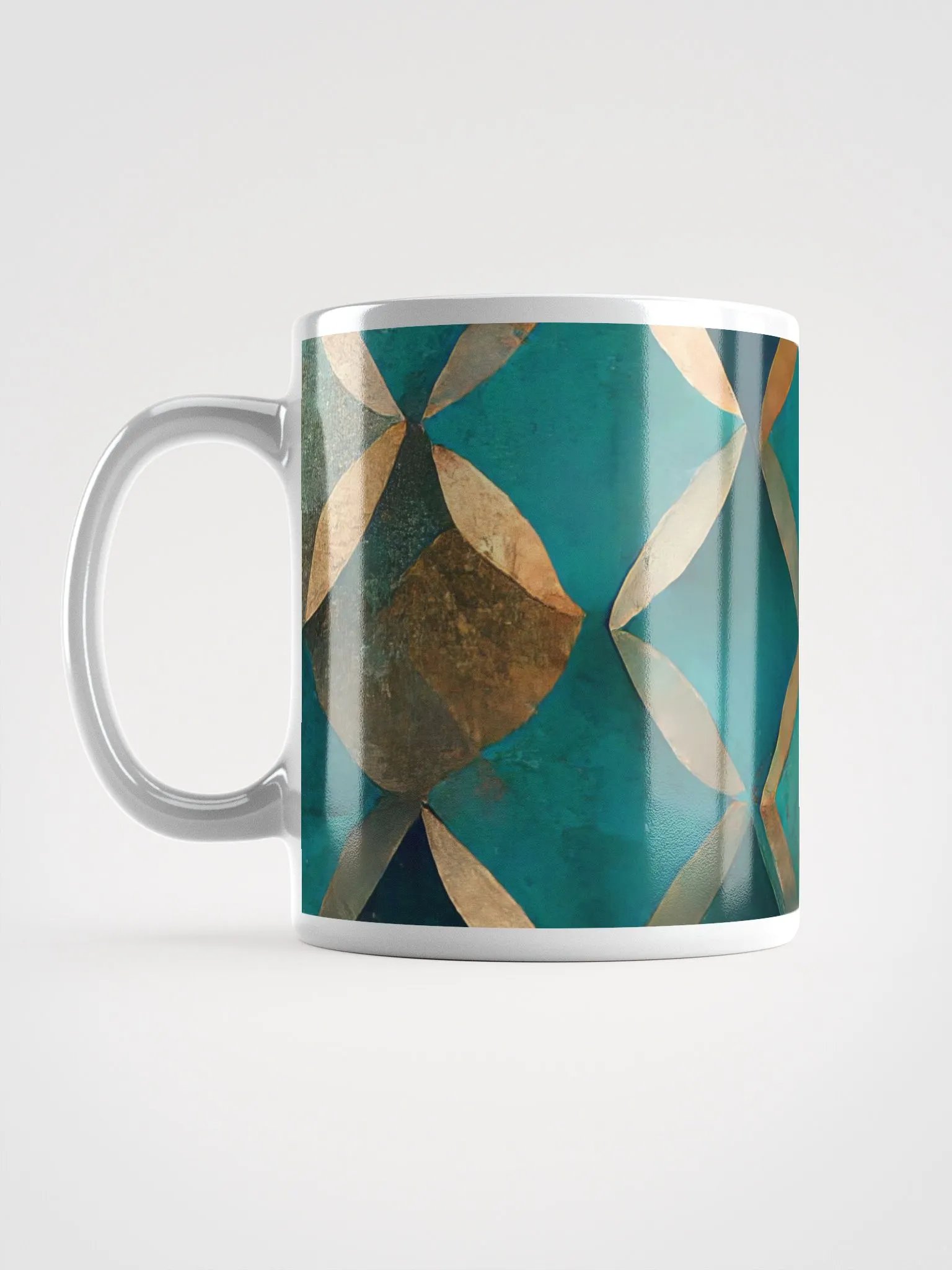 Golden Blue Harmony Mug product image (18)