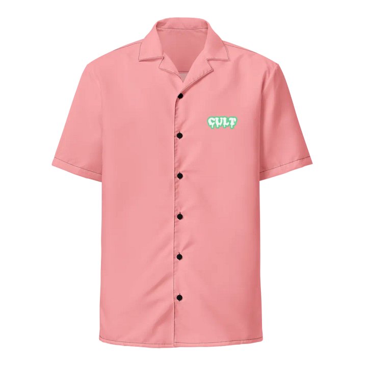 SALMON MINT BUTTON UP product image (1)
