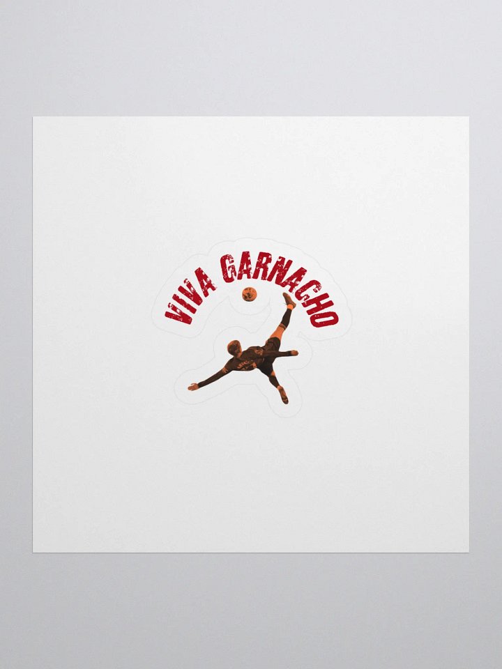 VIVA GARNACHO - Soccer Player Kiss Cut Stickers product image (1)