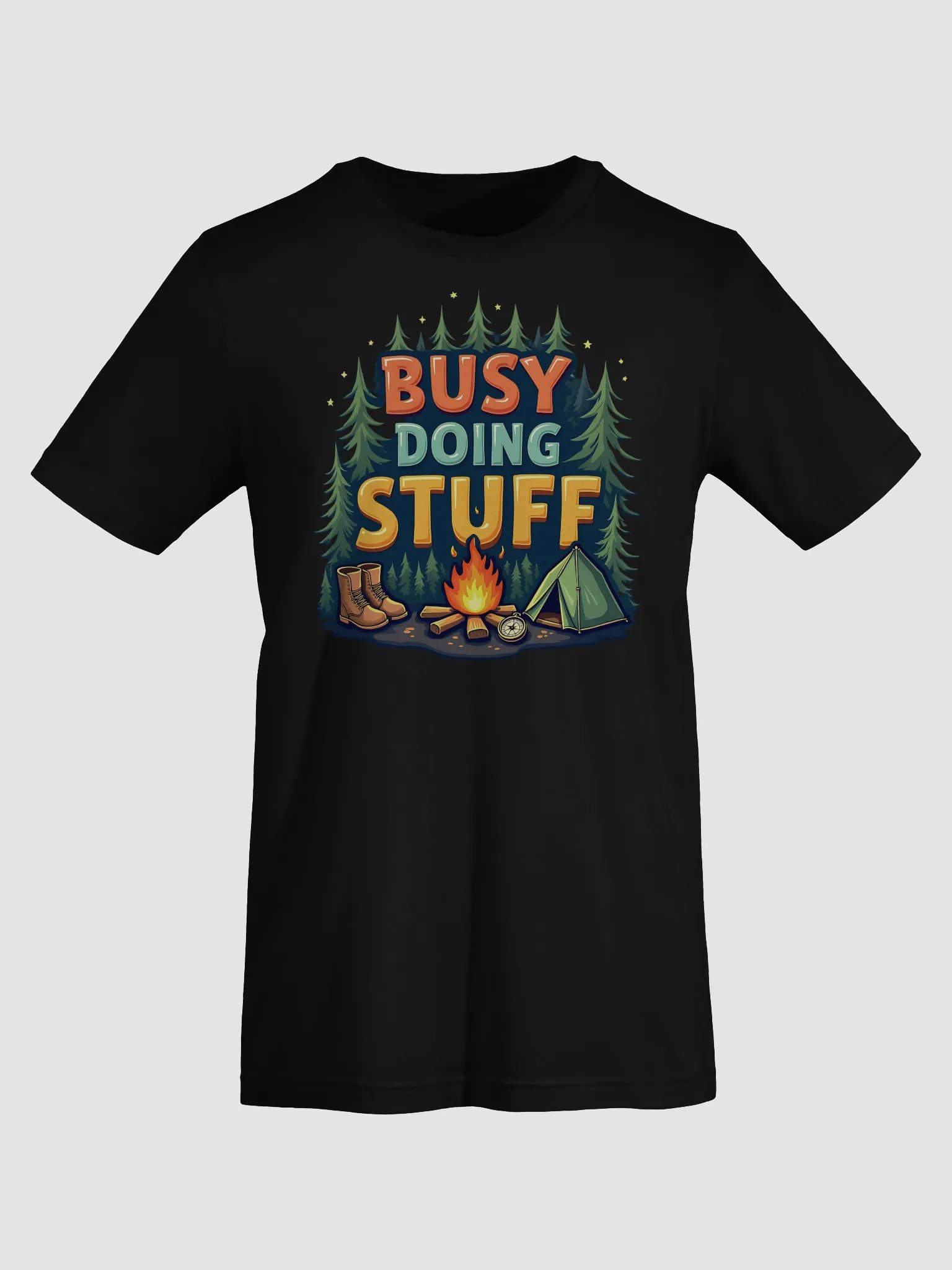 Busy Doing Stuff Funny Camping Outdoor Adventure product image (8)