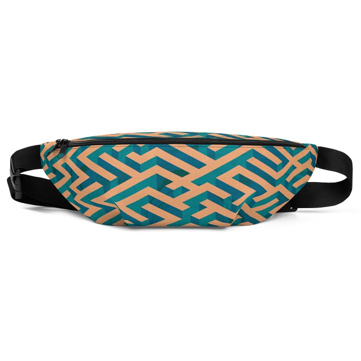 Isometric Maze Fanny Pack product image (1)
