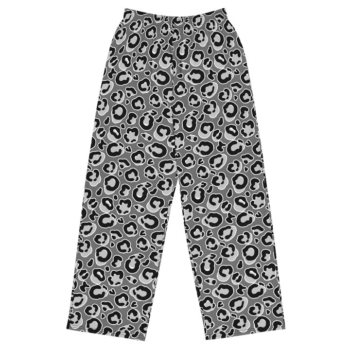 Unique Leopard Print Urban Comfort Wide-Leg Pants Streetwear product image (1)
