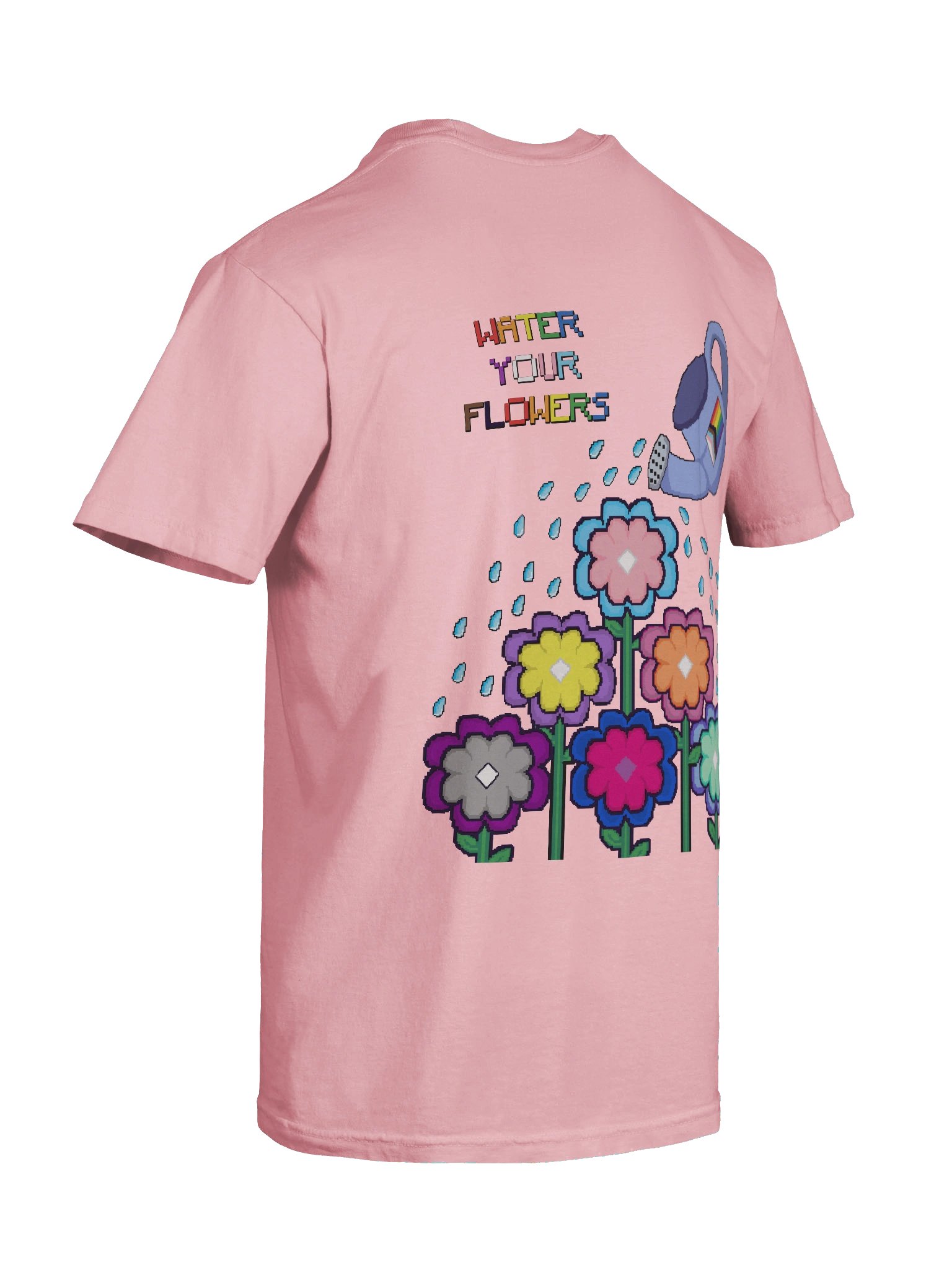 Trans Flower - Water Your Flowers T-Shirt product image (8)