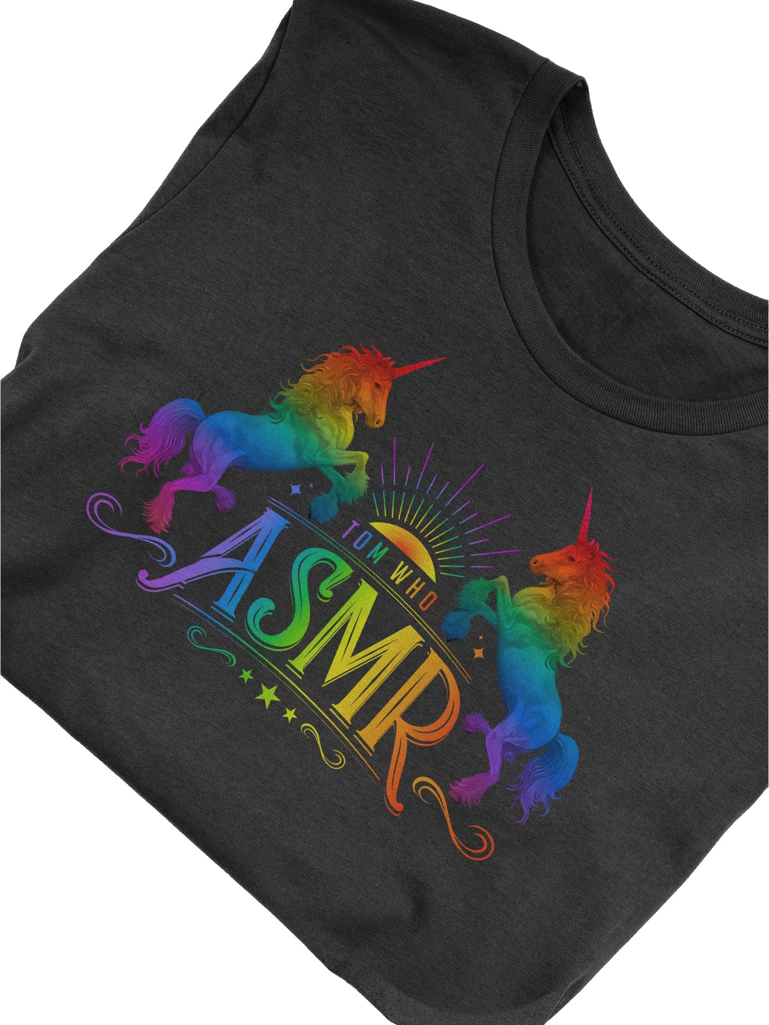 ASMR Unicorns Rainbow / Supersoft Tee product image (3)