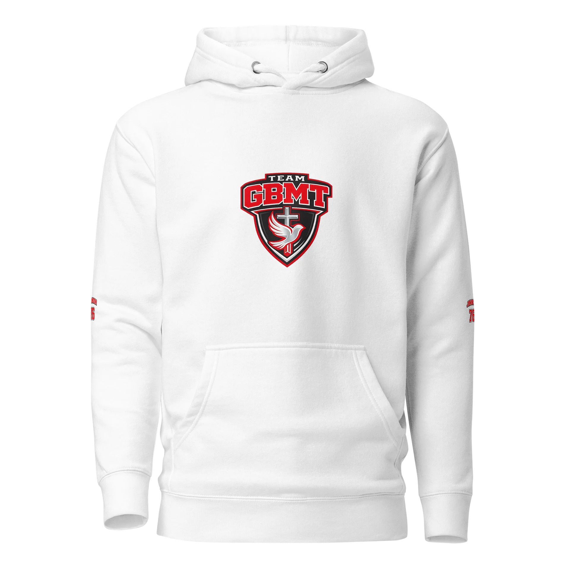 TEAM GBMT White Signature Hoodie product image (1)