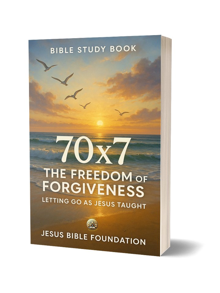 Bible study book 70×7 The Freedom of Forgiveness: Letting Go as Jesus Taught product image (1)