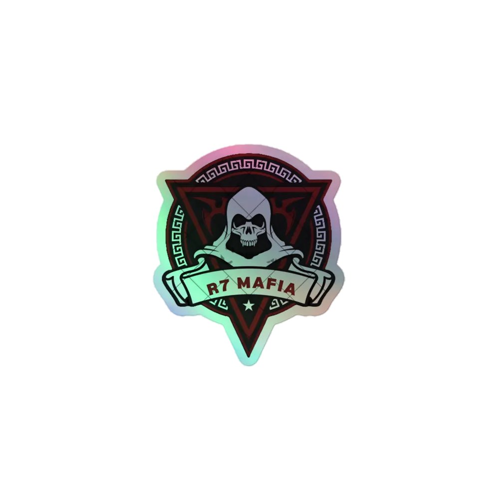 R7 Mafia Premium Holographic Stickers product image (1)