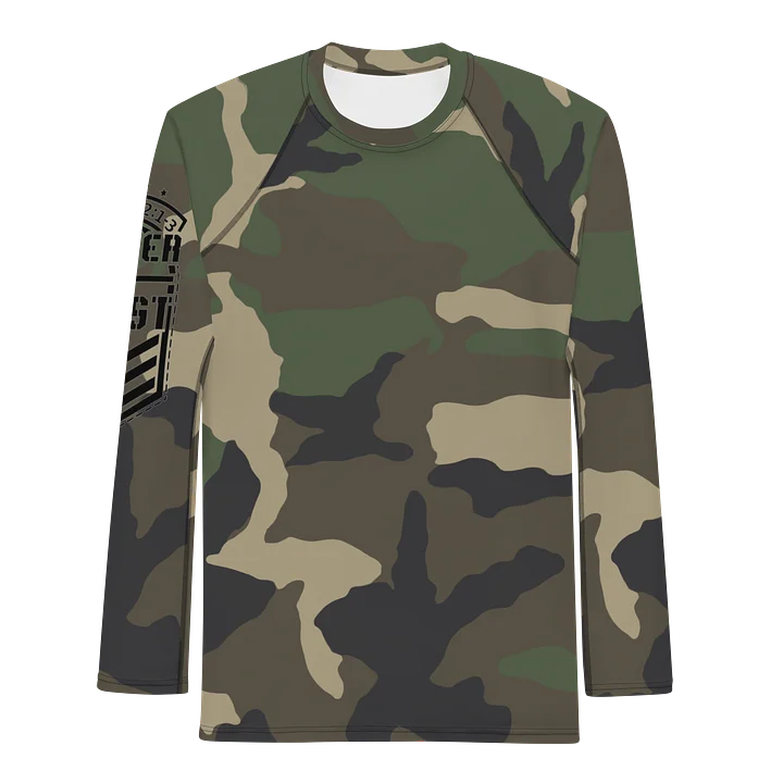 Faithful Camo: Men's Rash Guard - Woodland product image (2)