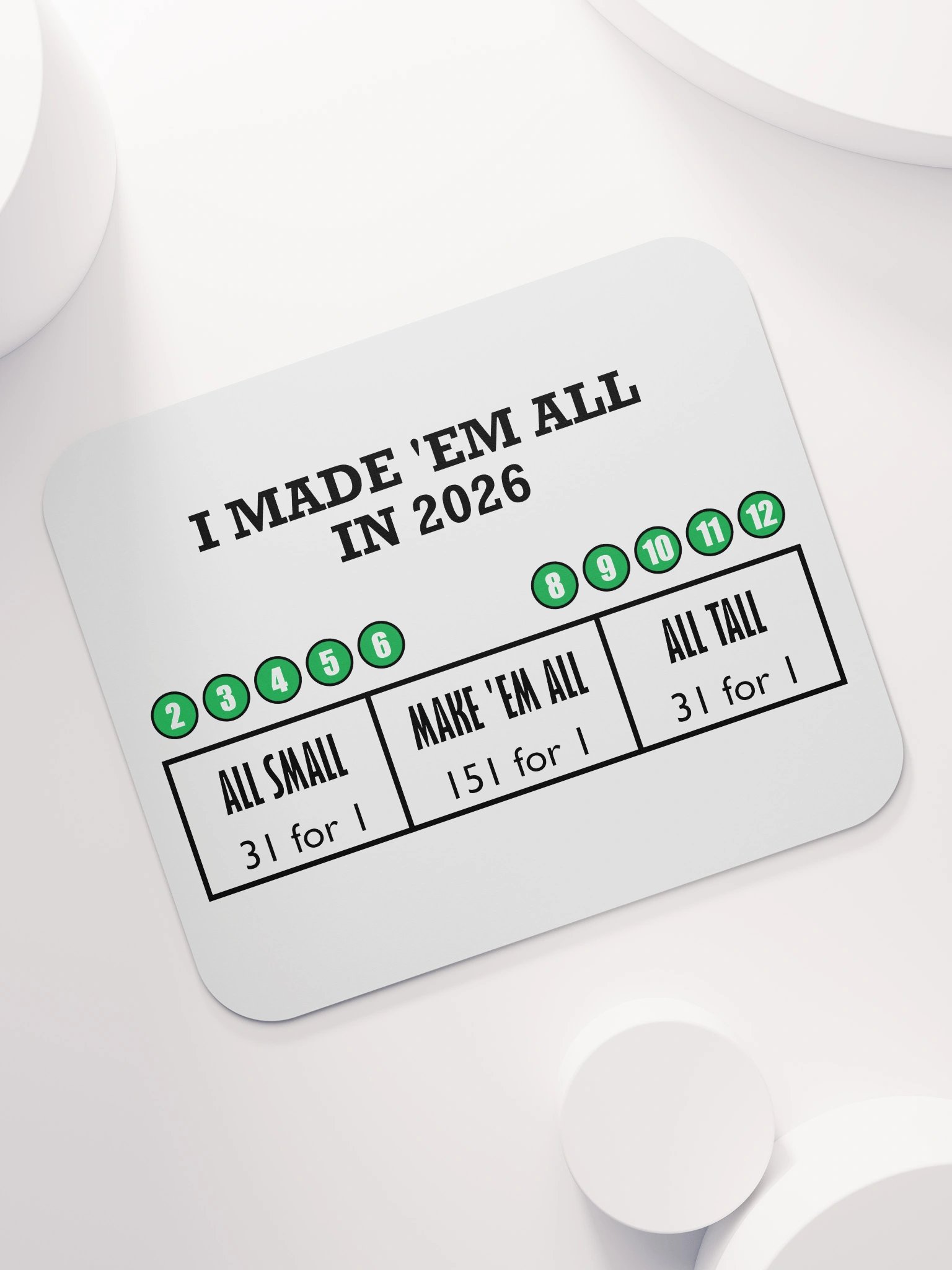 Made 'Em All - 151 for 1 (MousePad) product image (7)