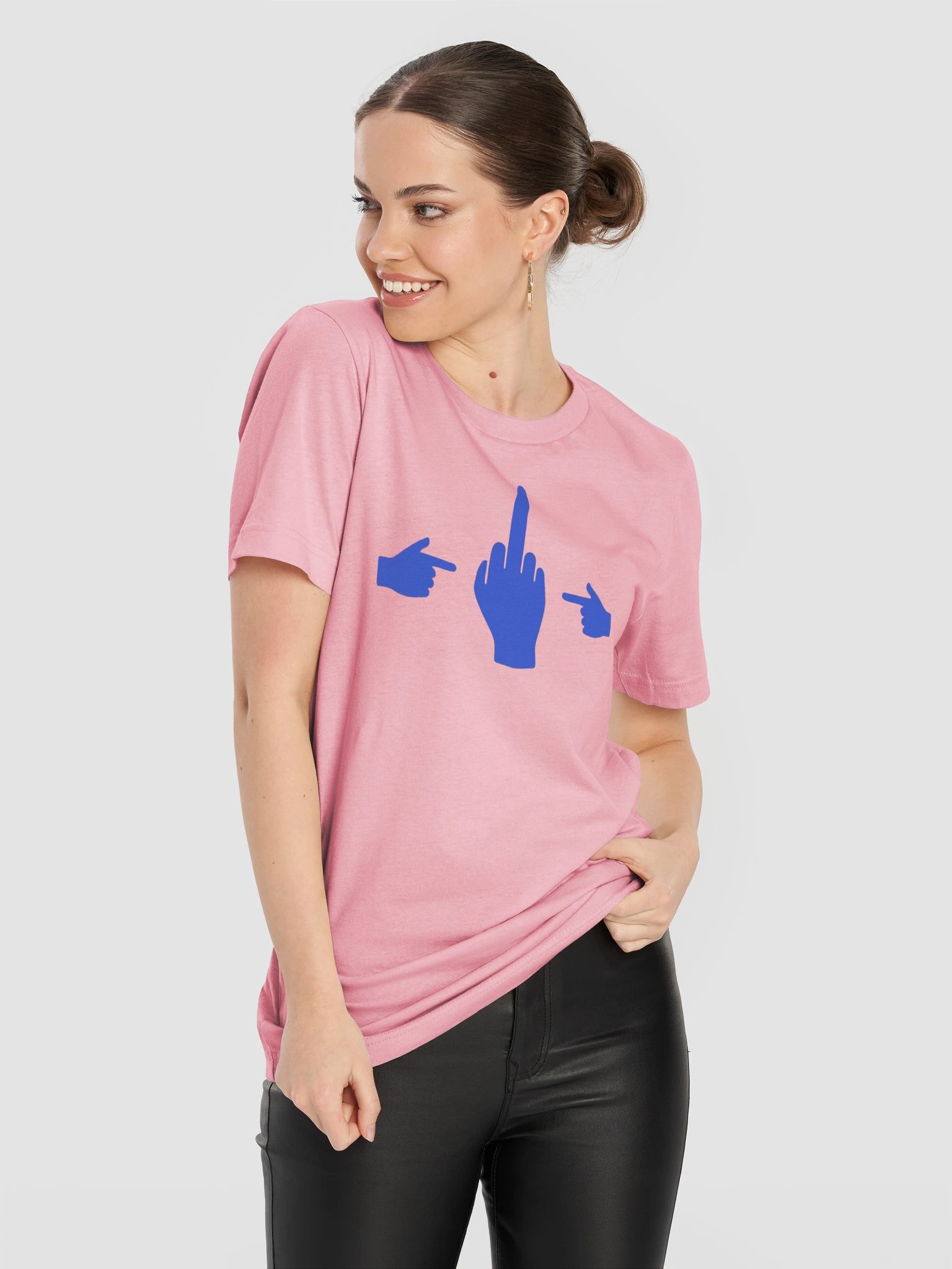 No Middle Finger Point ShopCo Royal Unisex Tee product image (21)