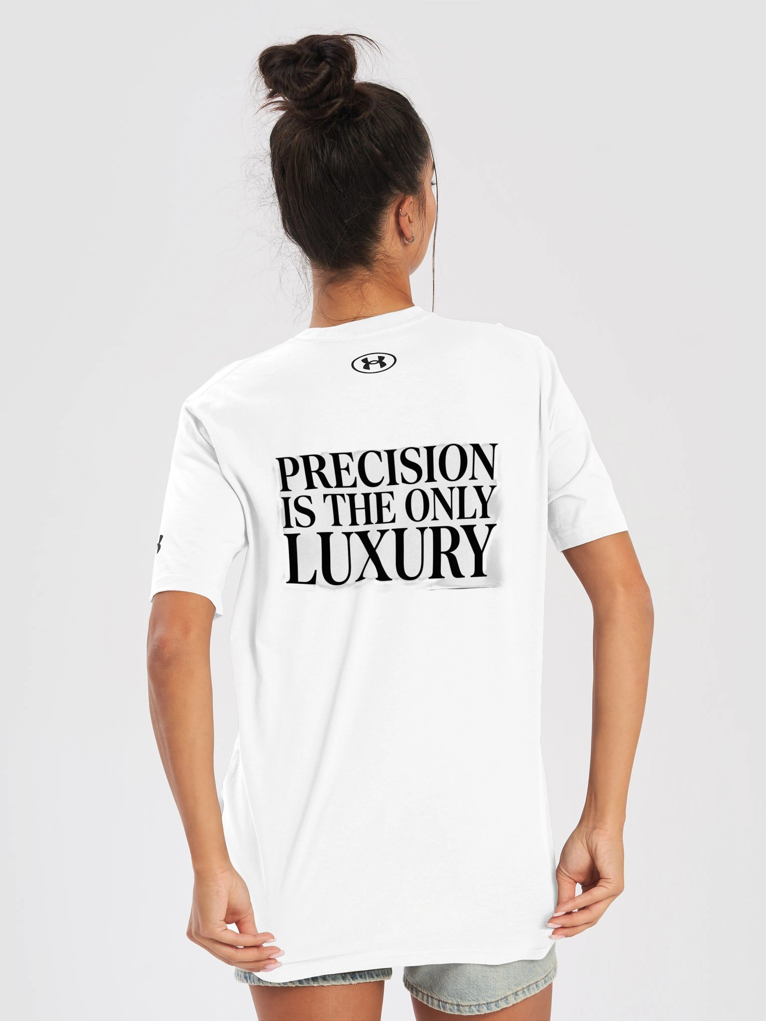 Idle Garage Gold Text Athletic Tee product image (5)