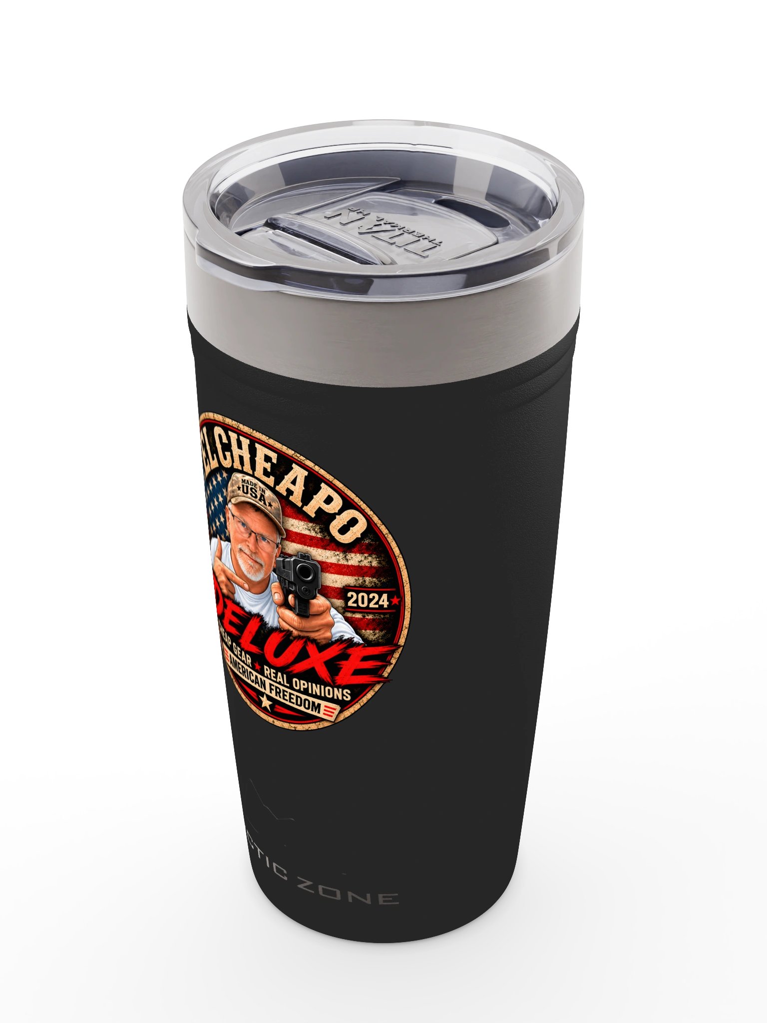 El Cheapo Deluxe - 20 oz. Badge Tumbler product image (15)